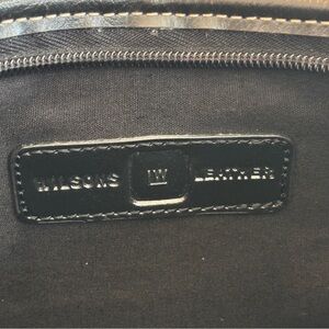 Black Decorative Buckle Shoulder Bag Purse